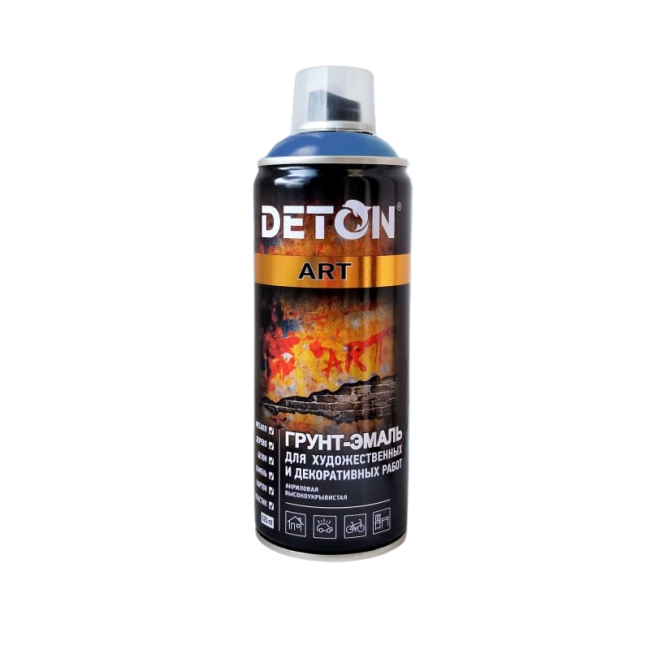DETON ART - Праймер эмаль - Көк - Аэрозоль, 520 мл DTN-A70681 – Караколда сатып алу | Deton | carpaint.kz