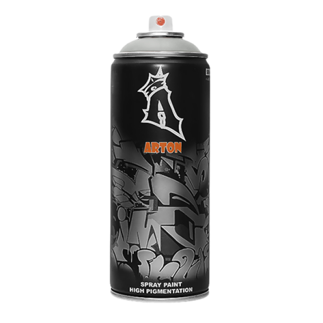 Дизайн және көркемдік жұмыстарға арналған 704 аэрозоль бояуы ARTON, Classic Grey, аэрозоль ART-A07485 – Караколда сатып алу | Arton | carpaint.kz