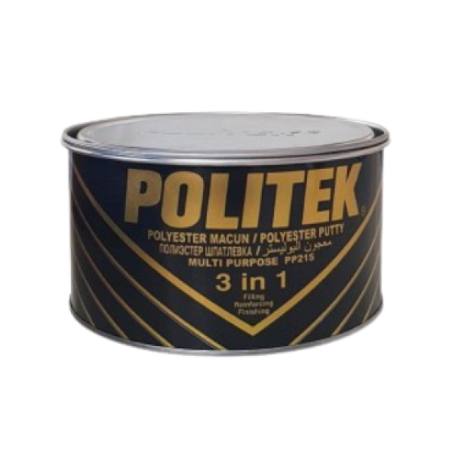 Politek Polyester putty POLITEK 3 IN 1 POLYESTER PUTTY (MINT GREEN) 2500gr PP215-2500 – buy in Karakol | carpaint.kz