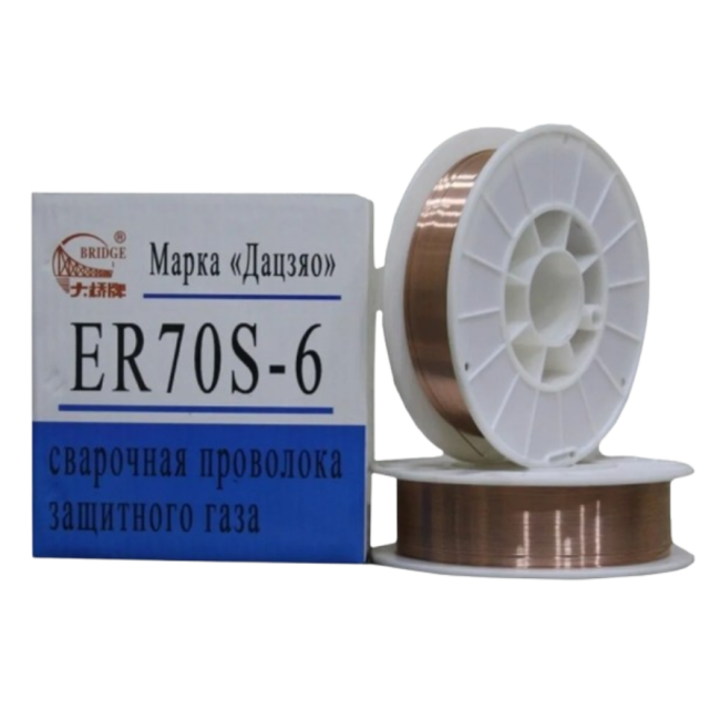 Сварочная проволока обмедненная ER70S-6-0,8мм (10kg) ER70S-6 – купить в Каракол | Китай | carpaint.kz