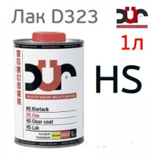 Varnish DUR HS 2+1 (1l) D323 glossy + hardener (2:1 D220) high-quality transparent