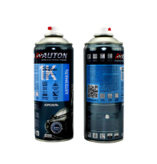 AN 202 Автоэмаль Алкидная AUTON, Белая (1500), аэрозоль 520 мл