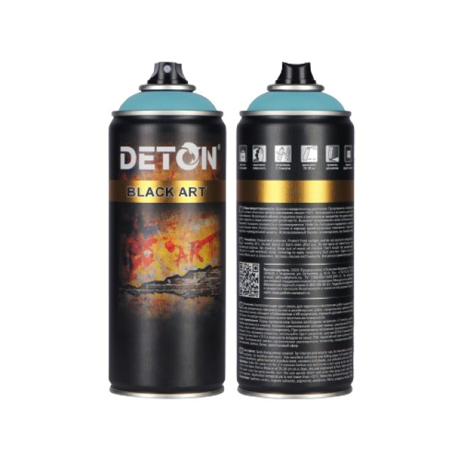 DETON ART - Грунт-эмаль - Rain Blue - Аэрозоль, 520 мл DTN-A07699 – купить в Каракол | Deton | carpaint.kz