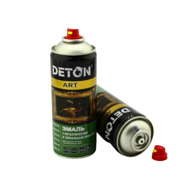 Deton DETON ART - 珐琅“液体镜” - 气雾剂，520 毫升 DTN-A70711 图片 – 卡拉科尔 | carpaint.kz