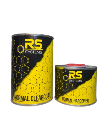 RS SYSTEMS Acrylic varnish HS 2+1 "Normal RS", Colorless, 1l+0.5l